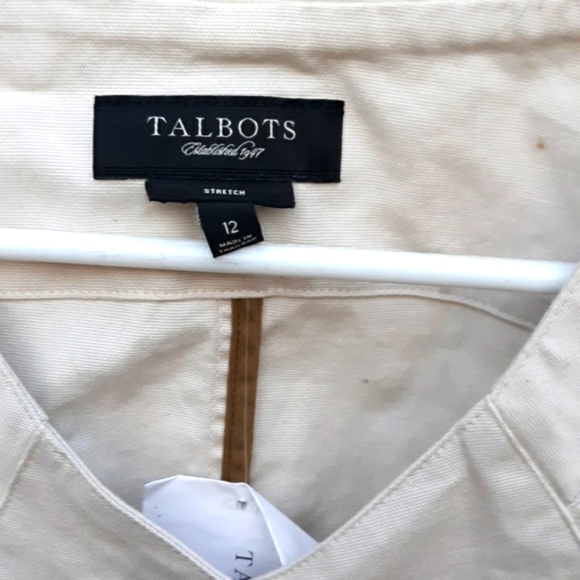 New Talbots Blazer Short Jacket Size 12 - Picture 2 of 8